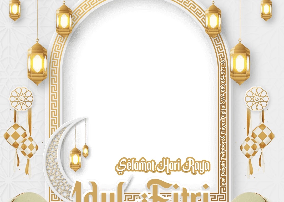 Twibbon Idul Fitri 2024 Desain 2